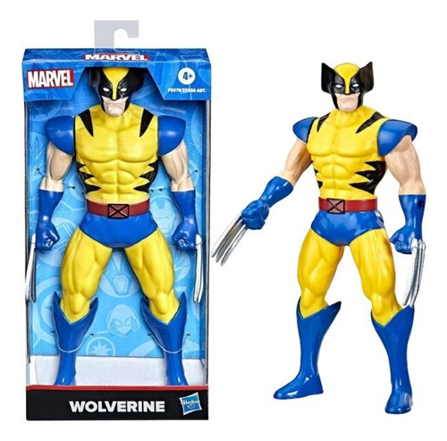 Boneco De Ação Wolverine Marvel Olympus Hasbro 25 Cm