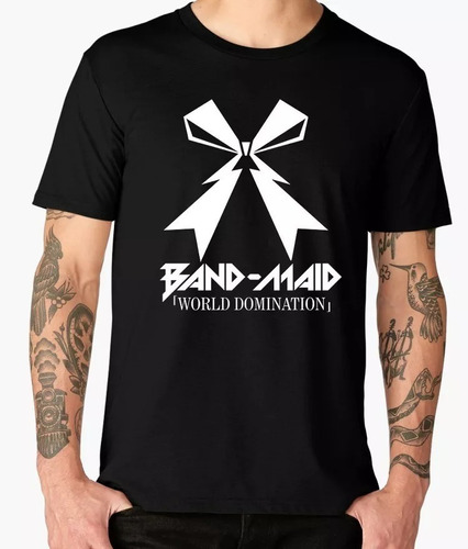 Polera Hombre Band Maid