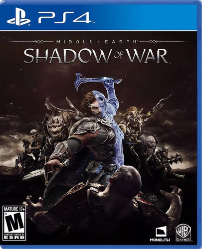 Middle Earth Shadow Of War Ps4 Físico