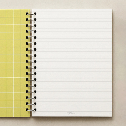 Cuaderno Square Amarillo 100 Hojas 150gr Tamaño B5 Raya