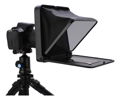 Teleprompter Tc7 Lensgo Portátil Plegable Para Teléfono Inte