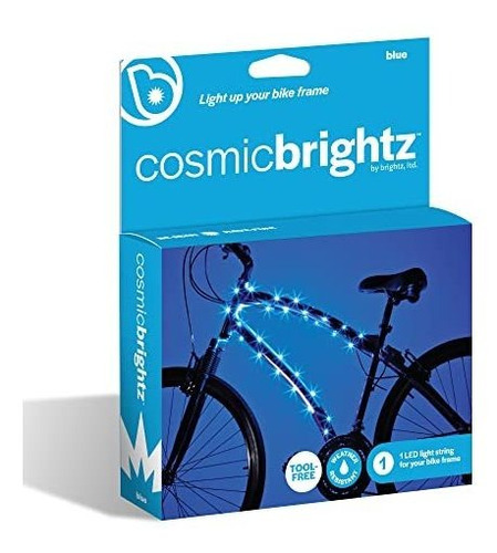 Brightz Cosmicbrightz Led Bastidor De La Bicicleta Claro, Az