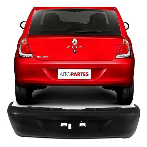 Paragolpe Trasero Clio Mio 2012 2013 2014 2015 2016 2017