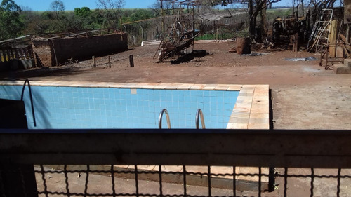 Chacara Para Rancho A Venda Em Serra Azul Com 22.000 M2, Lago Para Pesca, Ótima Localização Na Estrada Do Sato Ao Lado Do Rio Pardo - Ch00041 - 68465361