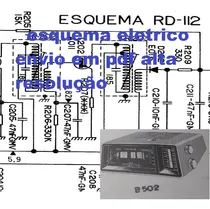 Comprar Esquema Radio  Philco B502 Rd113   Rd114 Em Pdf Via Email