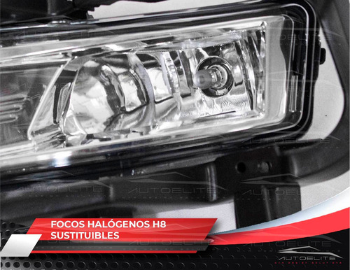 Imagen 6 de 8 de Kit Faros Niebla Nissan Rogue Xtrail 2017 2018 Con Switch