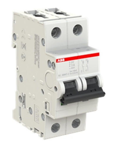 2cds252001r0318 Interruptor Termomagnetico 2p 3amp Abb