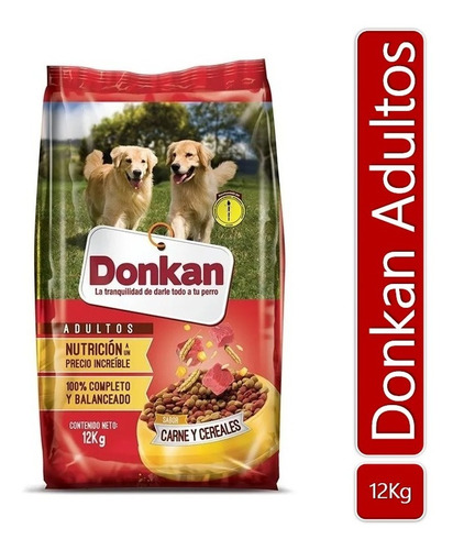 Alimentos Para Perros Donkan Adultos 12kg