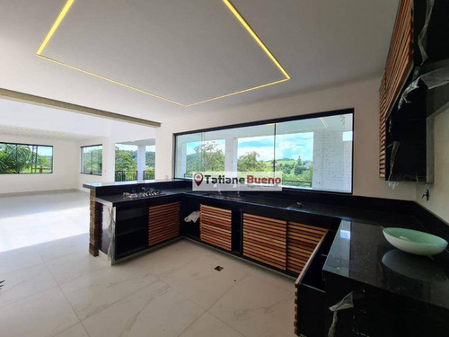 Chácara Com 4 Dormitórios À Venda, 1000 M² Por R$ 2.650.000 - Tapanhão - Jambeiro/sp - Ch0064