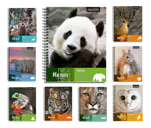 Cuaderno Universitario Nature 100 Hojas Pack 10 Uni. Proarte