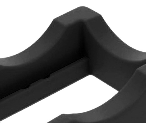 2 Cuna Para Tazas Con Soporte Para Vaso Con Ranura Negro