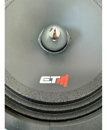2 Falantes Etm 8 Pol 250w 4 Ohms Som Médio Grave Voz Woofer