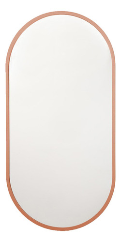 Espejo Torrejon Ovalado 40 Cm Oro Rosa