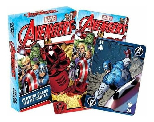 Aquarius Marvel Avengers Comics Naipes