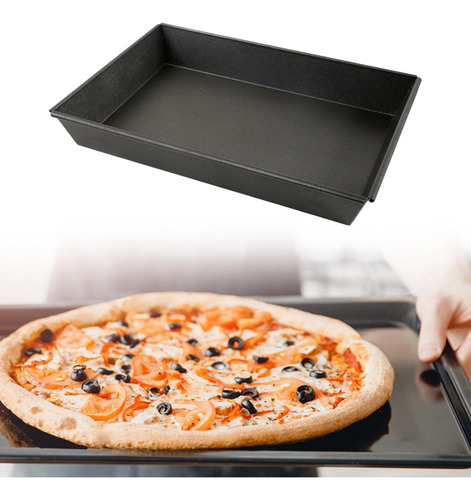 Bandeja De Pizza De Estilo Pizza Deep 35.4cmx25.4cmx5cm