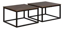 Comprar Arcadia - Juego De 2 Mesas De Centro De Madera De Acacia, M.
