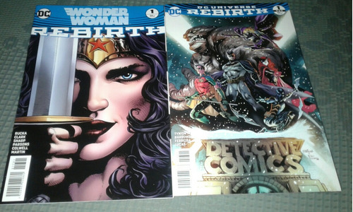 Wonder Woman Rebirth No.1 Y Detective Comics No.1