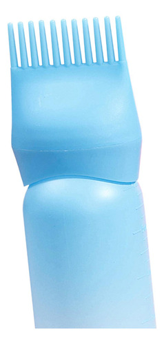 Botella Dosificadora De Aceite Para El Cabello, Azul