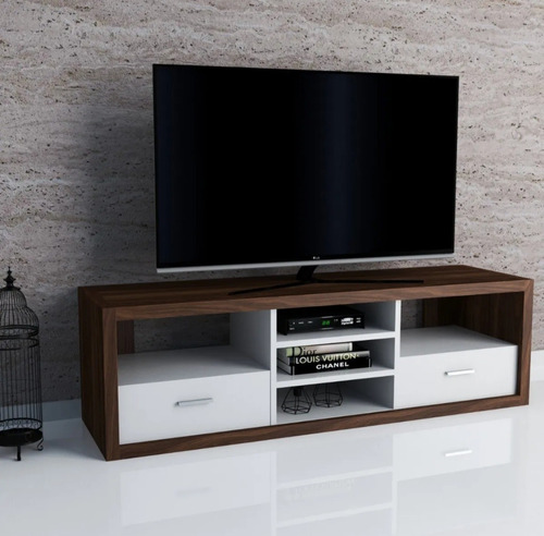 Mesa Tv Led Lcd Smart Tv Living Diseño Moderno Modulo 