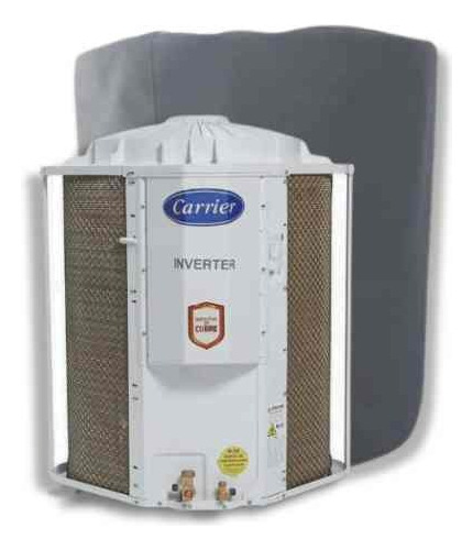 Capa Proteção Ar Condicionado Teto Carrier Xpower 60.000 Bts Cinza-escuro
