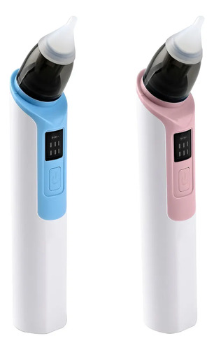 Aspirador Nasal Elétrico Infantil Recarregável 6 Velocidades Azul-celeste