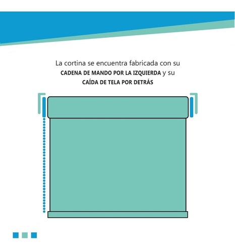 Cortina Roller Sunscreen Palmer 120x120 Cm Liso Blanco