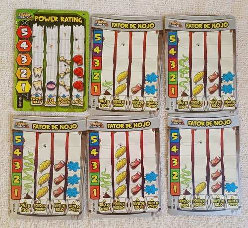 Lote 9 Trash Packs, 9 Latas De Lixo E 6 Cards (Usado)