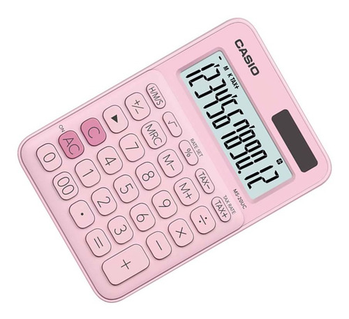 Imagen 2 de 6 de Calculadora Casio Ms-20uc Colores Surtidos Relojesymas