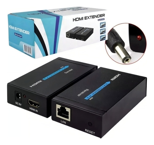 Extensor Hdmi Via Rj45 1080p 60m Snw