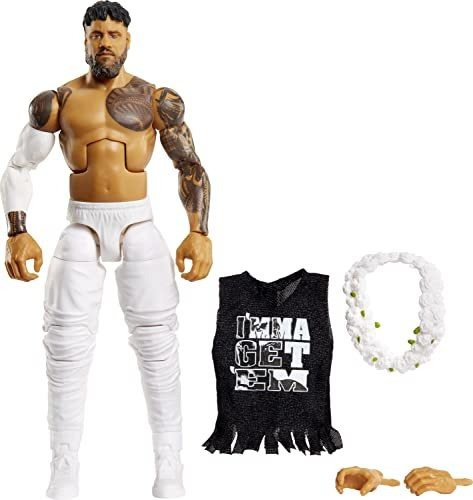 Figura De Acción De La Colección Wwe Jey Uso Elite, Fqqtm