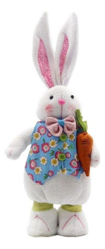Decoración de conejito de pascua para ropa de Florida, 49 cm