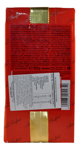 Bombones Maitre Truffout Praliné Surtido Rojo 100g