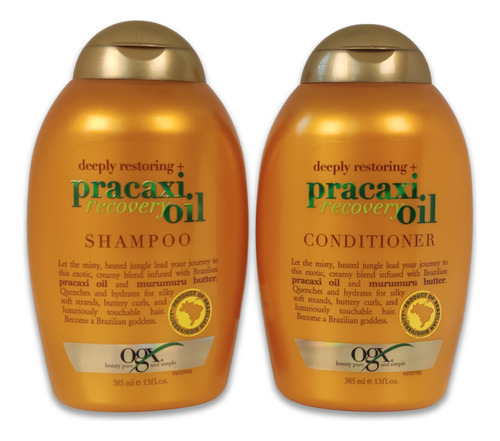 Pack Pracaxi Oil Shampoo + Acondicionador 13oz-385ml