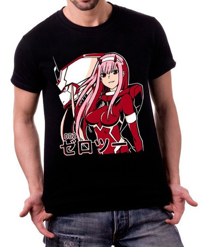 Imagem 2 de 4 de Camisa Malha 100% Algodão Anime Darling In The Franxx 002