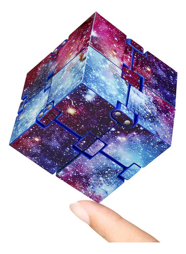 Cubo Infinito Infinitycube Fidget Toy Juego De Inquietud Par