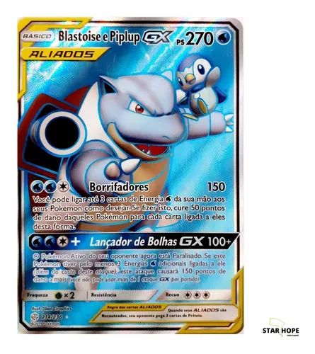 Blastoise e Piplup-GX, Pokémon