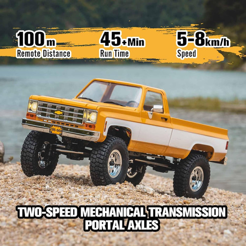 Wowrc Fms 1/18 Chevrolet K10 Rc Truck Fcx18, Con Licencia Of
