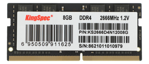Memoria Ram Kingspec Sodimm Ddr4 8gb 2666mhz
