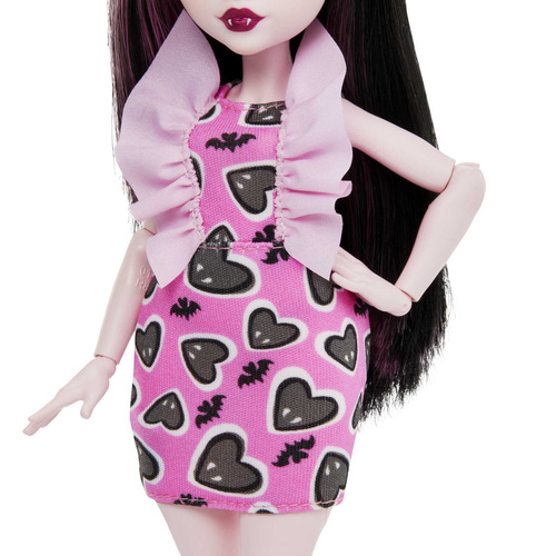 Monster High Muñeca Draculaura Articulada Con Accesorios