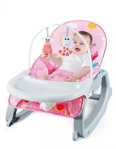Mecedora y mecedora 2 en 1 mecedora eléctrica plegable para bebé con  respaldo ajustable balancín portátil y juguete para bebés incluye juguetes  – Yaxa Costa Rica