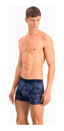 Boxer Puma Estampado Camuflado Algodon Y Lycra Hombre 