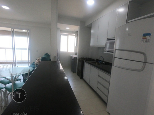 Imagem 5 de 30 de Lindo Apartamento Auto Padrão, Com Vista Para O Mar, Com Dois Dormitórios Sendo Uma Suíte, No Centro Da Cidade. - Ap00073 - 68682009
