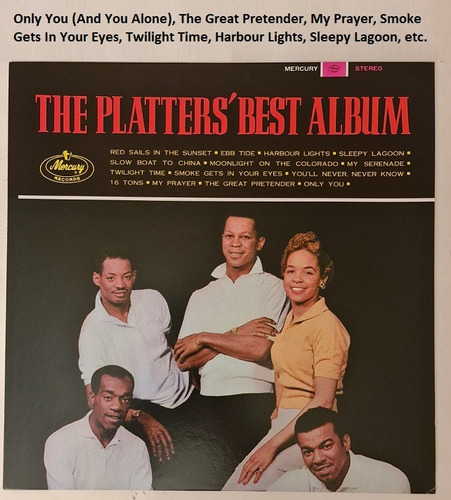 Vinilo The Platters Greatest Hits 1970 Encore, Only You