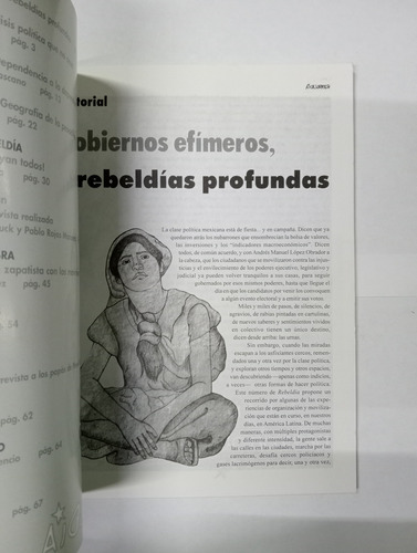 Revista Zapatista Rebeldía, Mayo 2005, #31 (Usado)