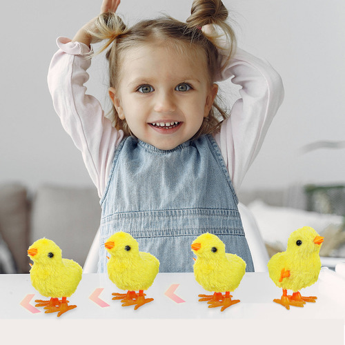 Juguete De Peluche Para Pollitos Con Forma De Pollo, 12 Unid