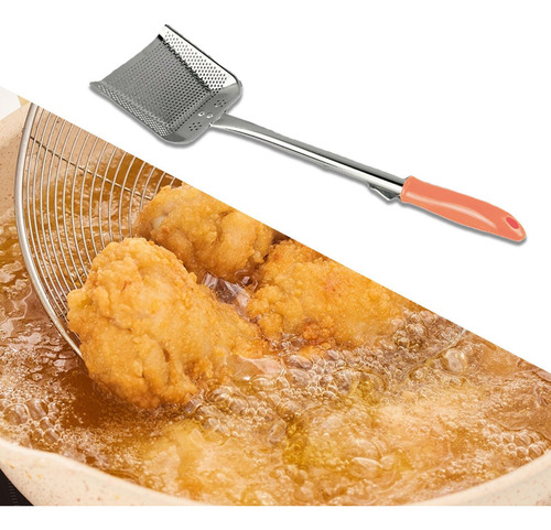 Colador Cuadrado, Espumadera, Fideos, Freír, Comida, L