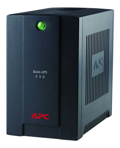Imagen 1 de 2 de  APC Back-UPS BX550CI-AR 550VA entrada y salida de 230V negro
