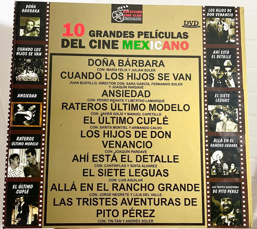 Colección De Dvds De Películas Mexicanas