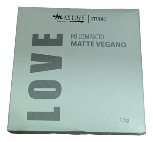 Pó Compacto Matte 100 % Vegano 11g - 46 - Max Love