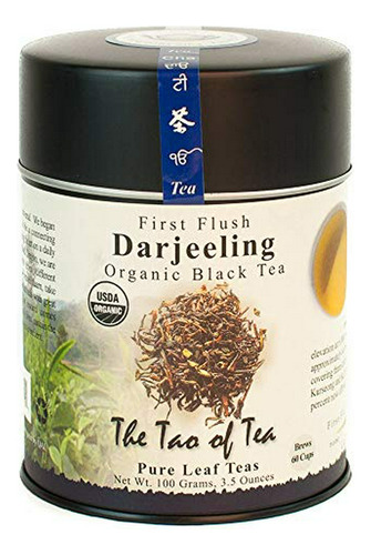 El Tao Del Té: Té Negro Darjeeling De Primera Cosecha, Hojas